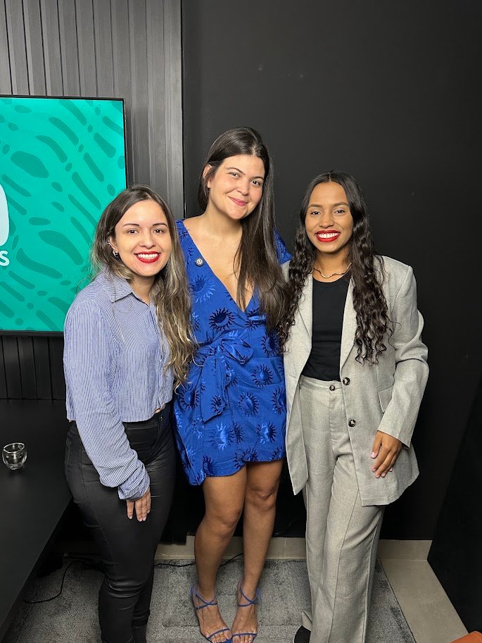 Gravação no estúdio do Uai Podcast Goiás