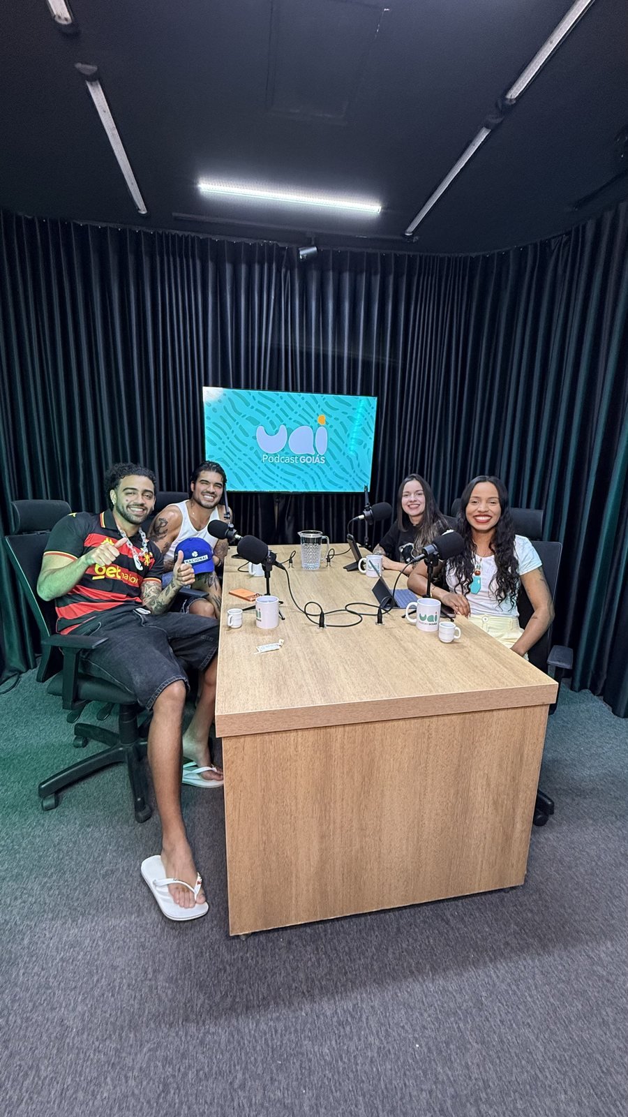 Som de Faculdade no Uai Podcast Goiás