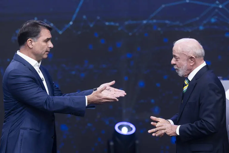 Quaest: Flávio Bolsonaro tem 45% e Lula 44% em empate técnico no segundo turno