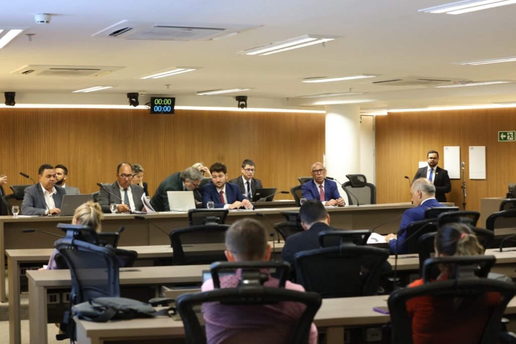 Plenário da Assembleia Legislativa de Goiás (Alego), em Goiânia, durante sessão