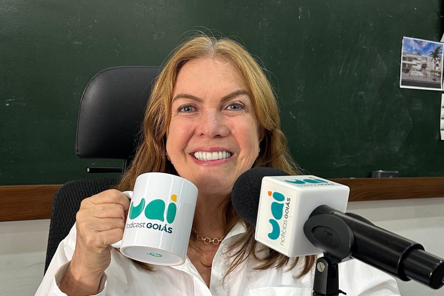 Fátima Gavioli em entrevista exclusiva ao Uai Notícias Goiás