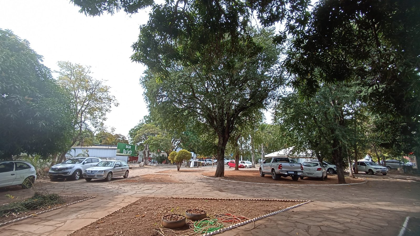 Praça do Trabalhador em Iporá, fotografia ilustrativa de 2023