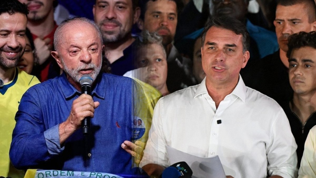 Lula e Flávio Bolsonaro discursam após o resultado do segundo turno de 2026