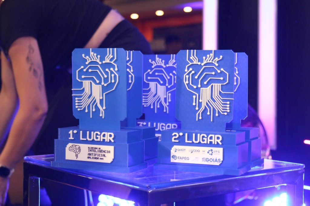 Registro de divulgação da Olimpíada de Inteligência Artificial Aplicada em Goiás