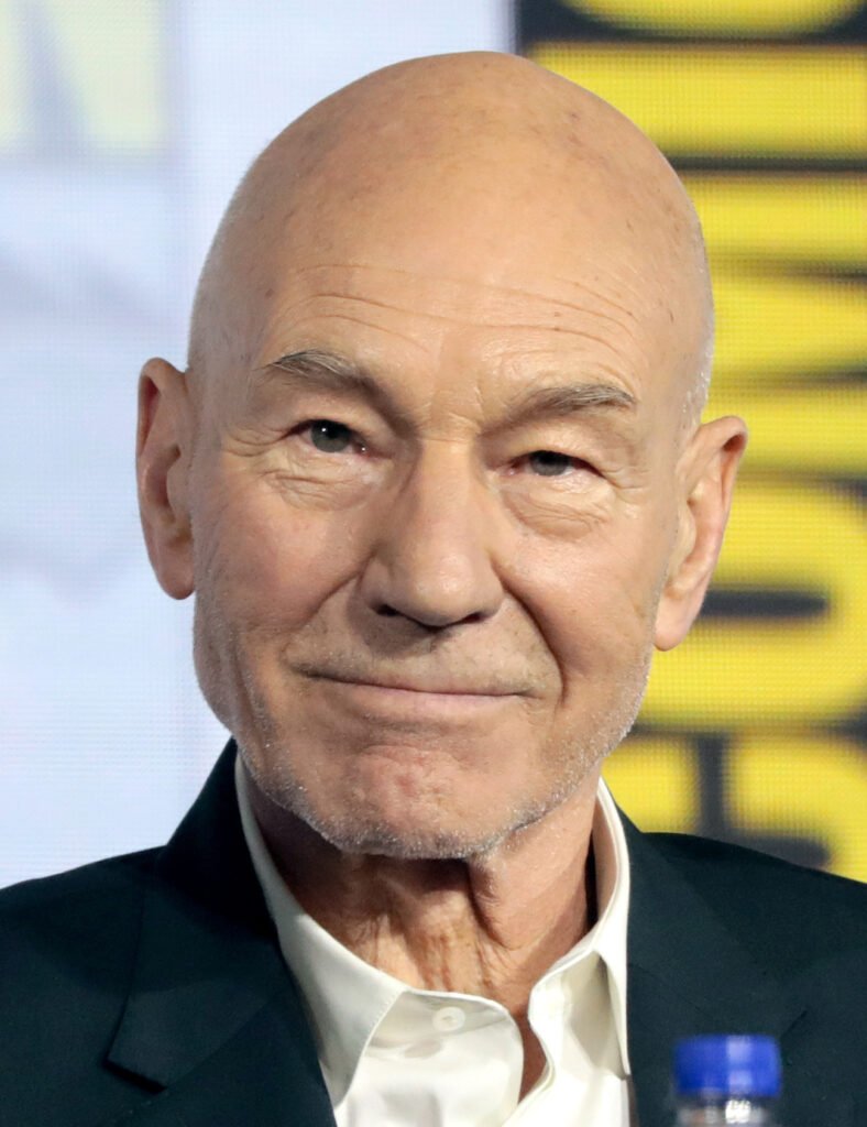 Ator Patrick Stewart durante evento em San Diego, em 2019