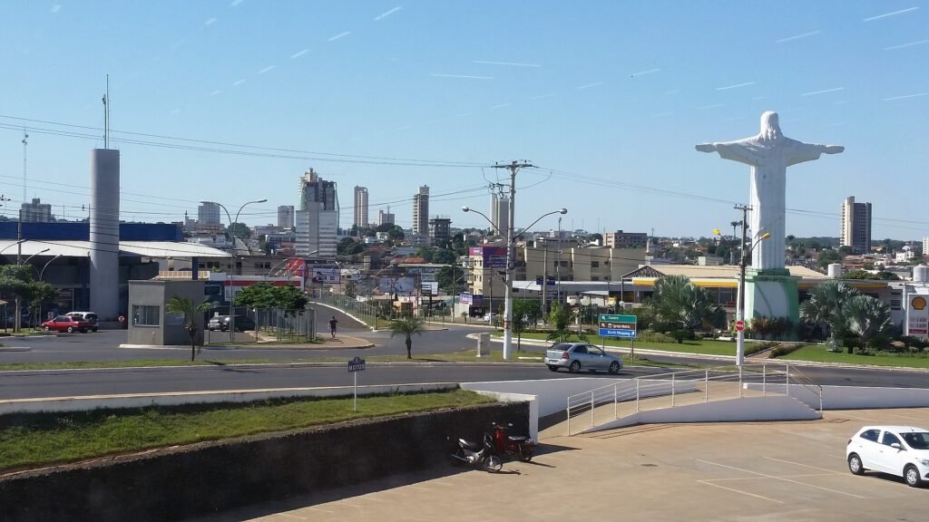 Vista parcial de Rio Verde, no Sudoeste de Goiás